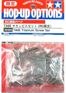 Picture of Tamiya TA05 Titanium Screw Set 49360