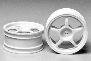 Picture of Tamiya (#53232) 1/10 One-Piece Racing Spoke Wheels (26mm)