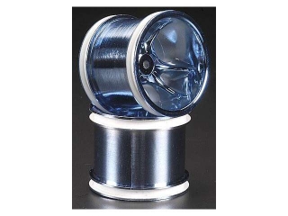 Picture of RPM 81505 Clawz Blue Chrome Associated Trucks 3/16" Axle (2pcs)