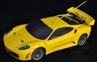 Picture of Tamiya 58345 Ferrari F430 Custom Yellow TA05 - Preowned